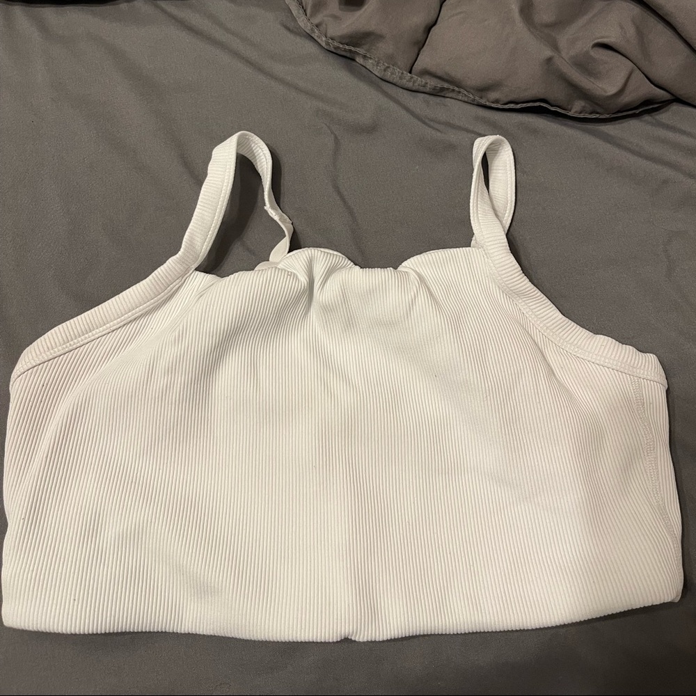 AE Ribbed Square neck Sports bra
